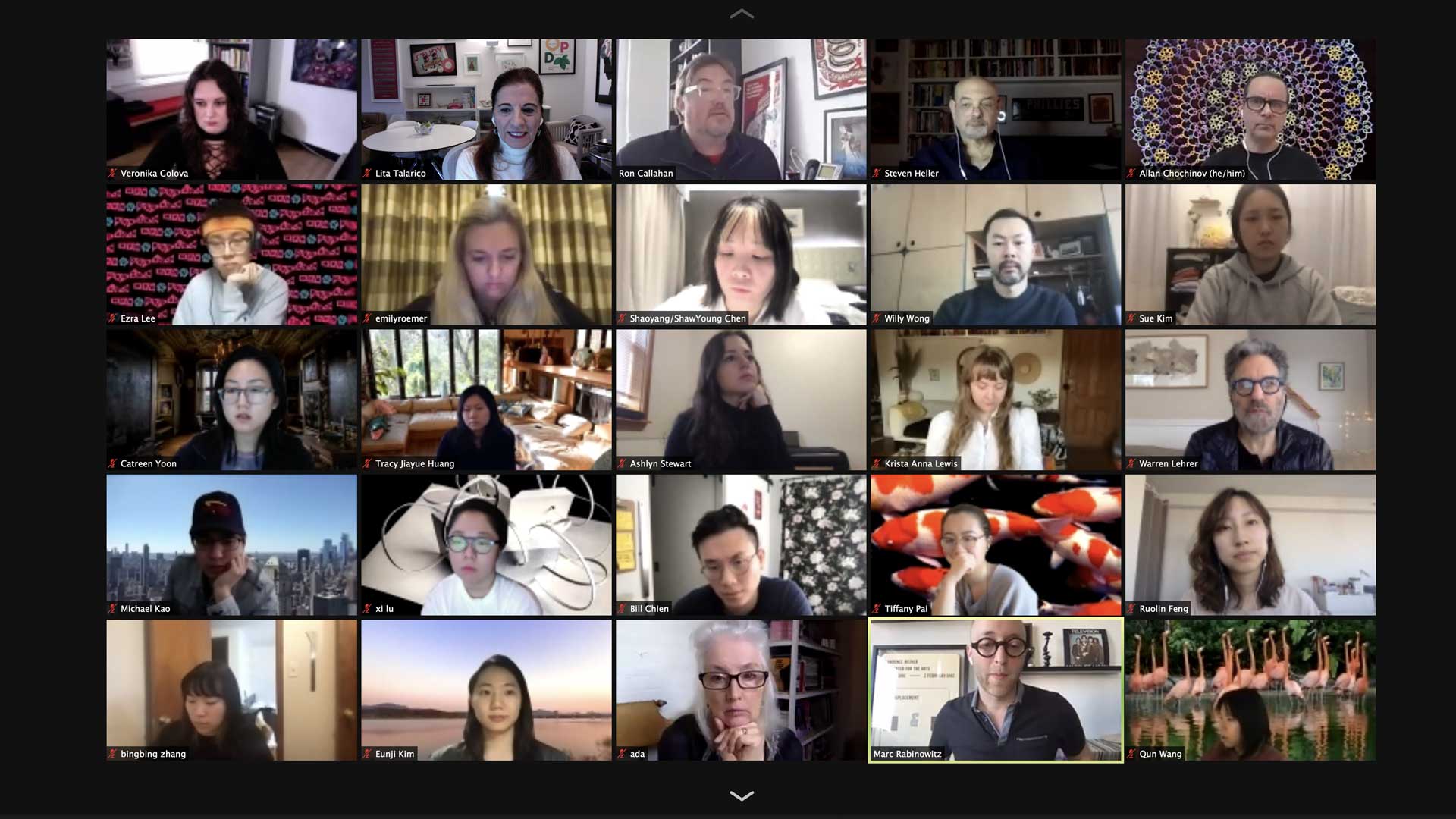 screen shot of orientation zoom