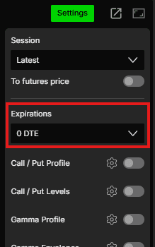 Option Big Flows - DeepGamma Web. General screenshot 4.