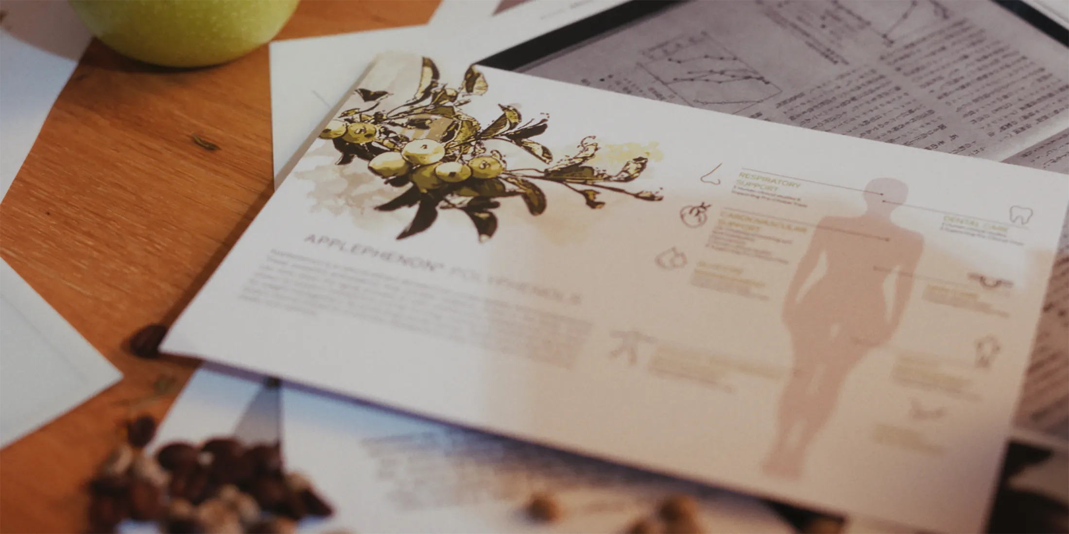 Ingredient storytelling developed through custom-designed visual props and set styling.