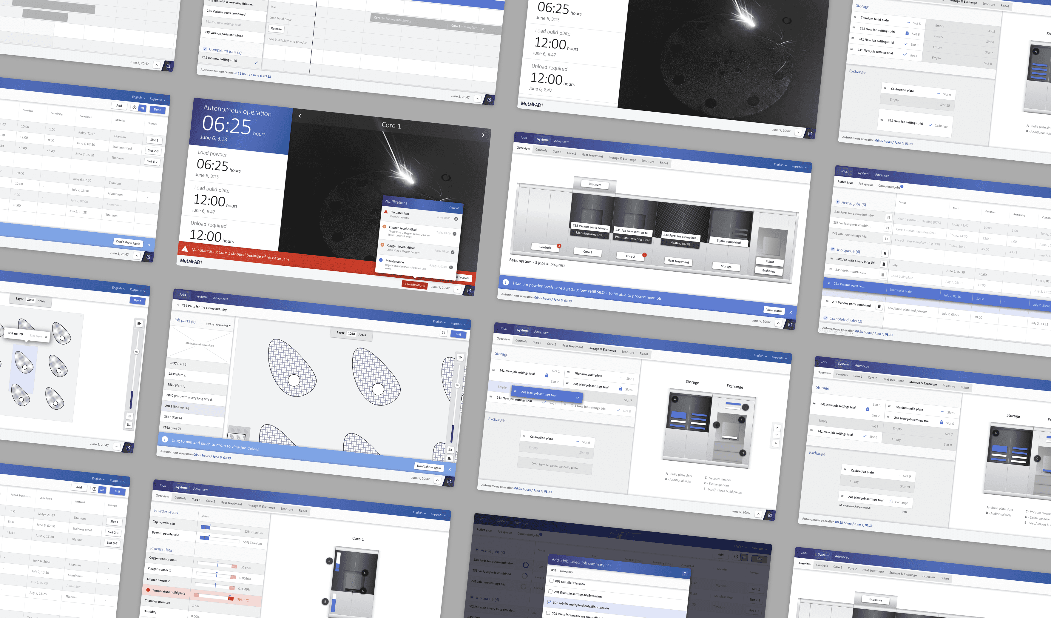 Image of UX Design for Additive Industries 3D printer