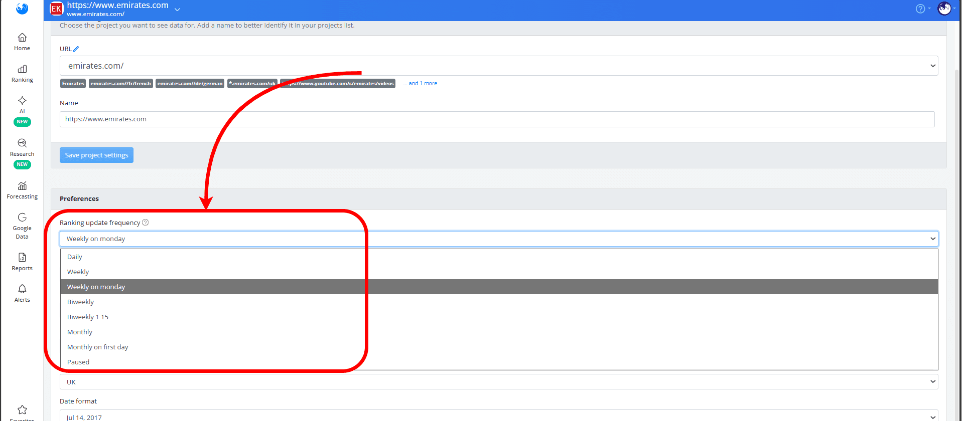how-to-change-the-frequency-of- ranking-update Frequency