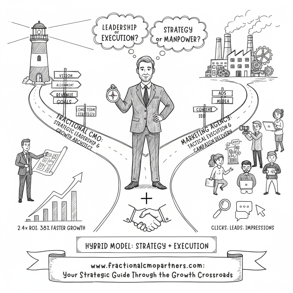 Fractional CMO vs. Marketing Agency The Growth Dilemma Every Business Faces