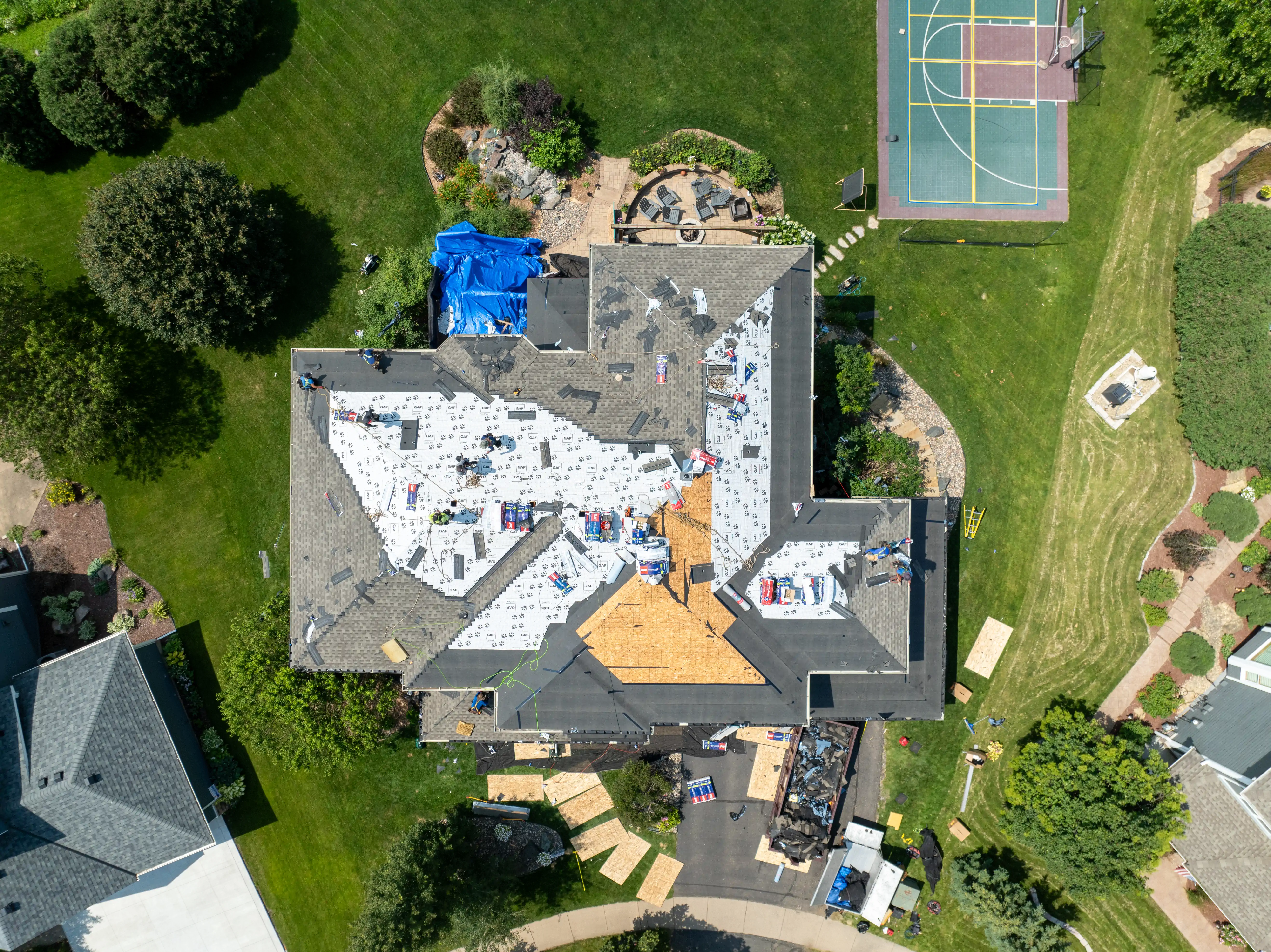 MNRC completed roofing project