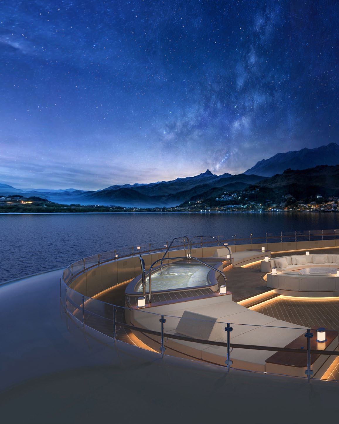 The suite sanctuary at sea