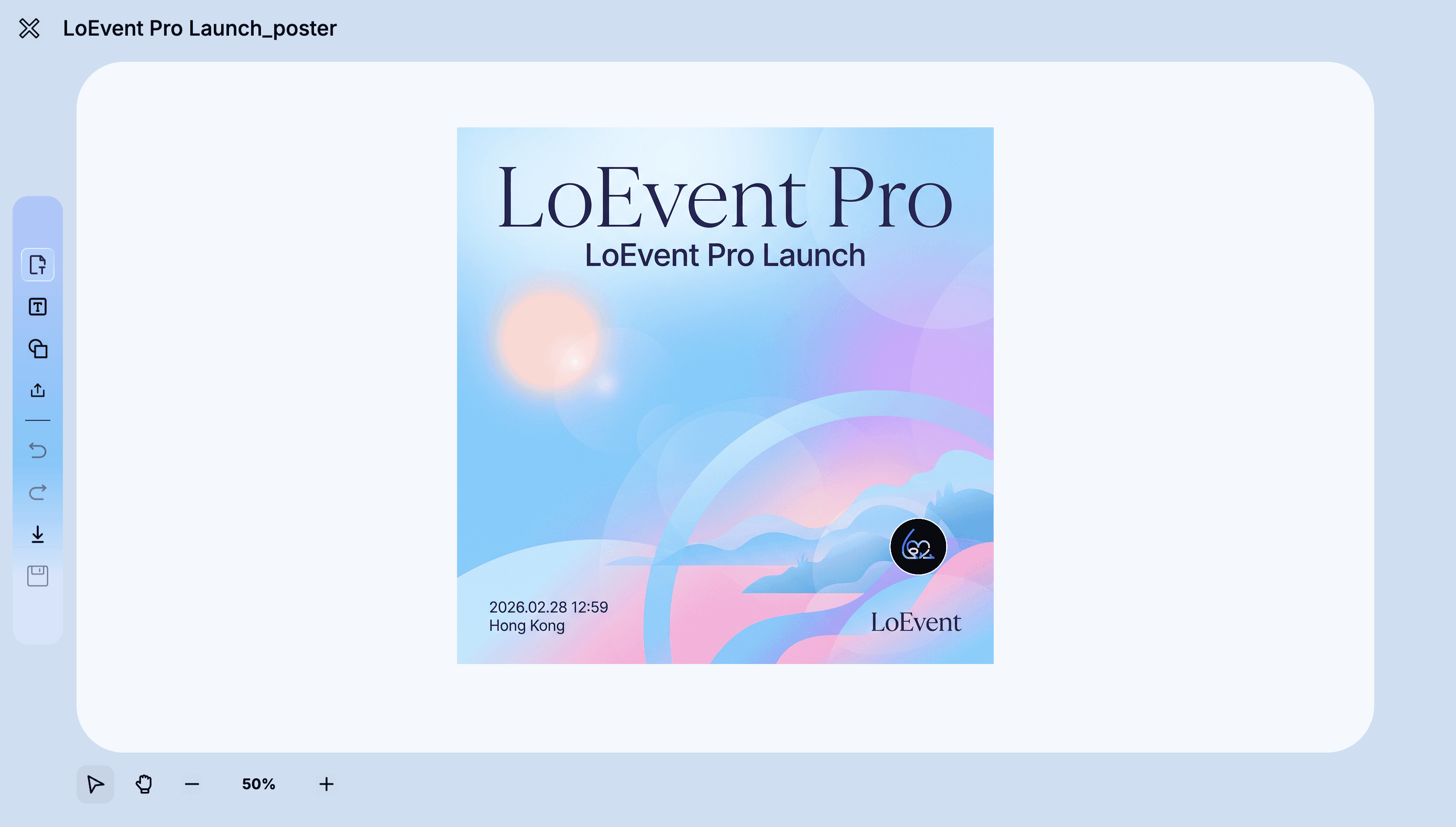 AI Event Poster Design