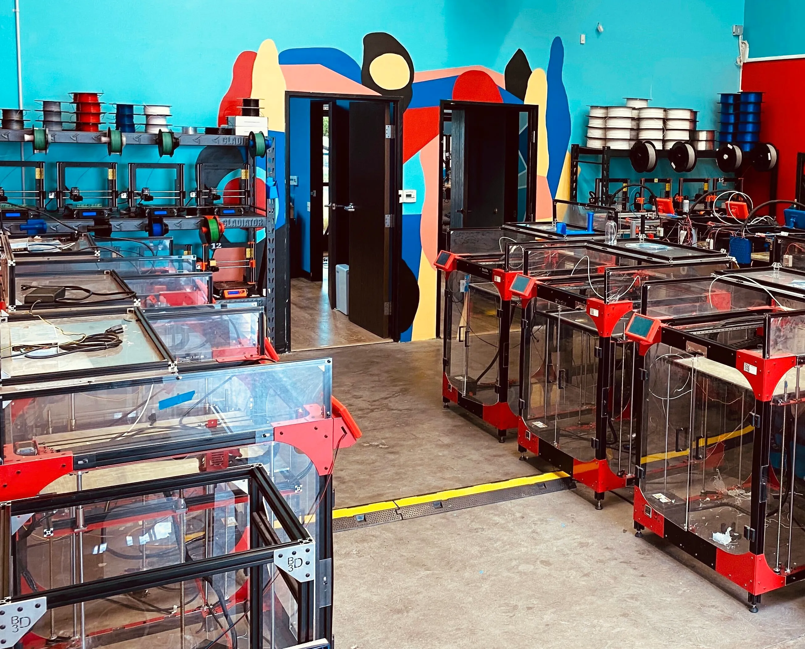 Modix large format 3d printing fdm print farm