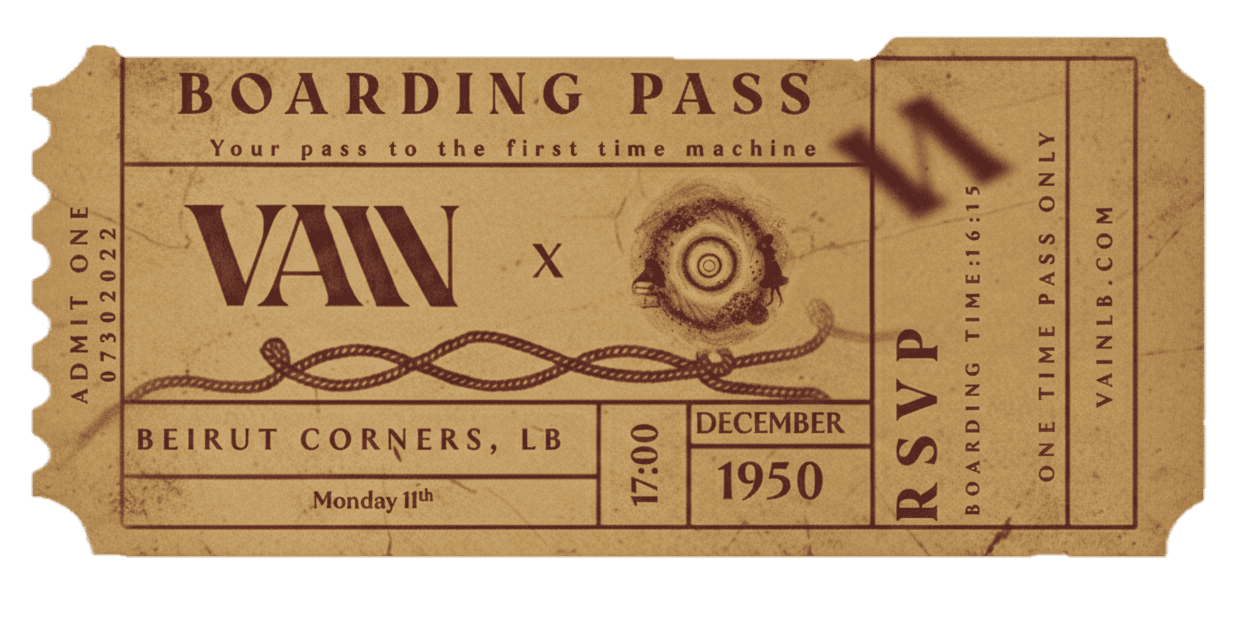 VAIN boarding pass