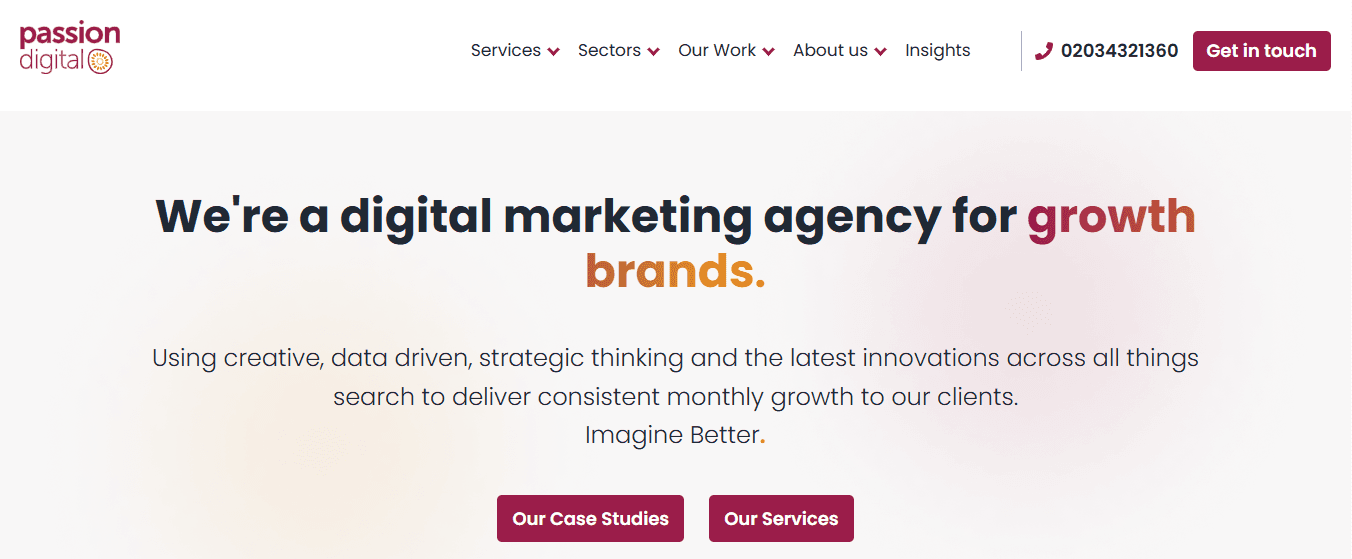 passion digital - Best SEO Agency London