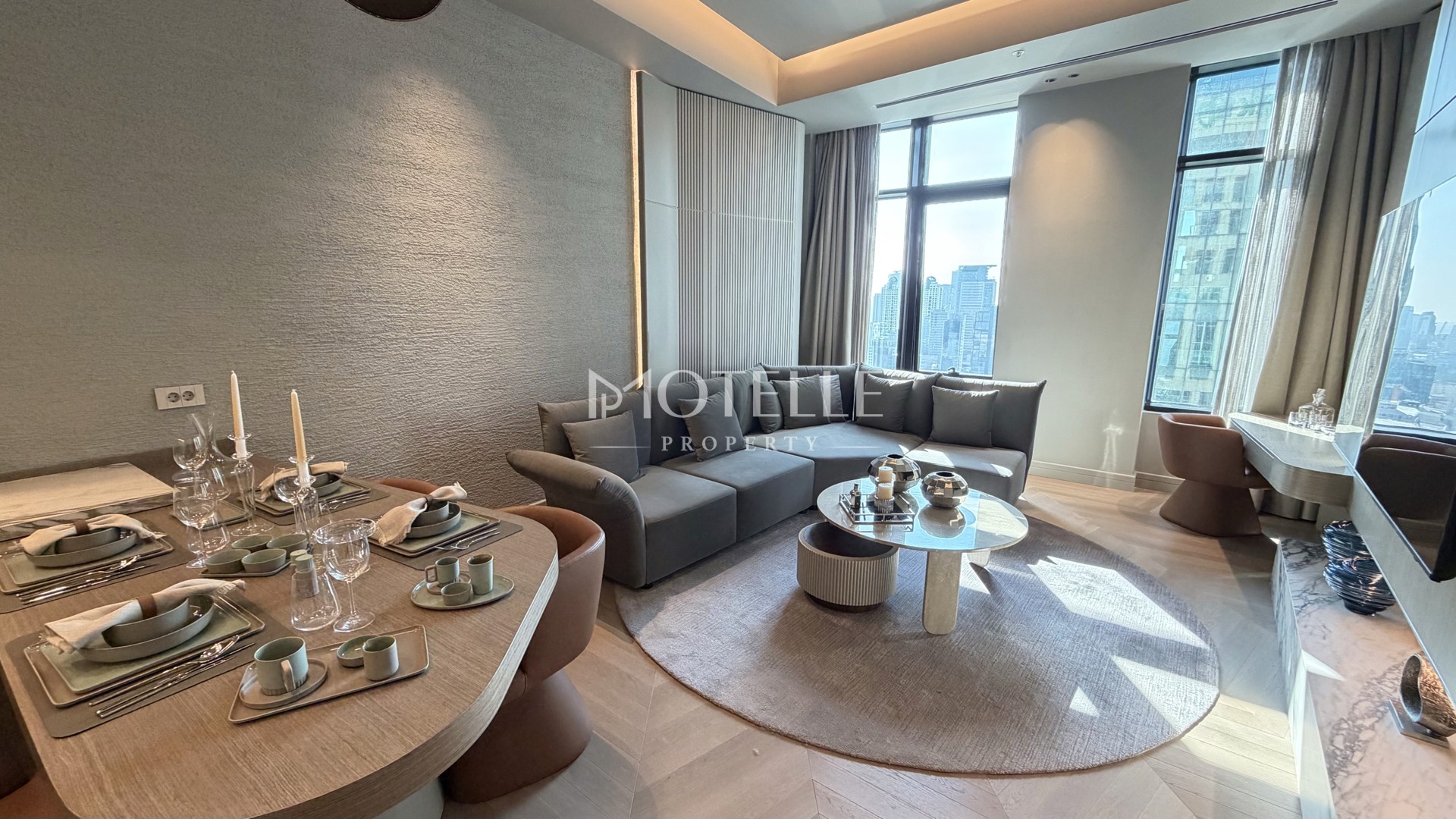 luxury apartment levent interior modern design