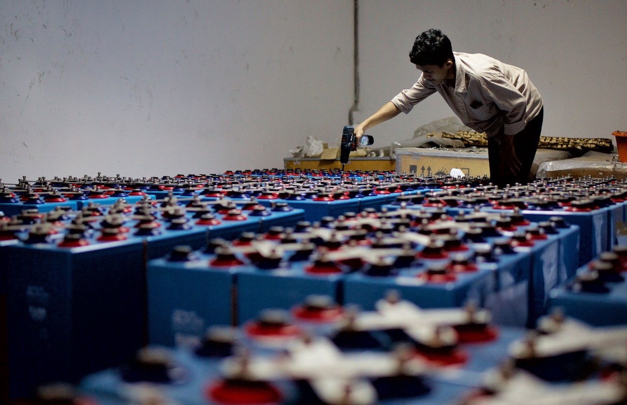 Battery cells in a manufacturing environment