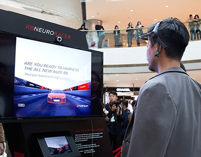 Landing page presenting dashboard of a product