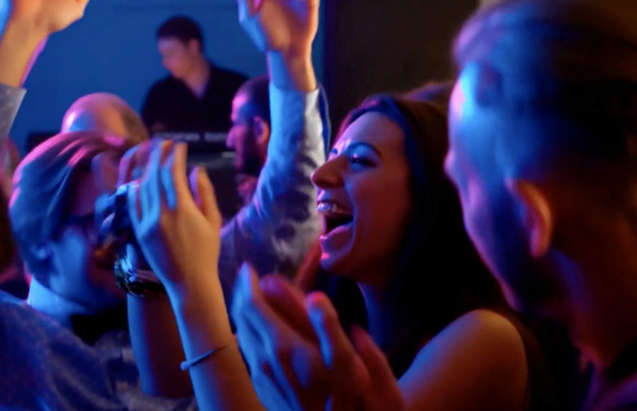 High-energy wedding party dancing all night in Collingwood with NightStyle DJ