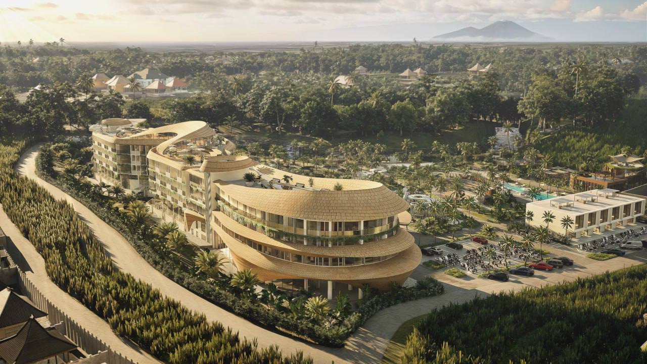 Крупномасштабный жилой комплекс в районе Чангу в стиле сингапурского модернизма и эко-футуризма