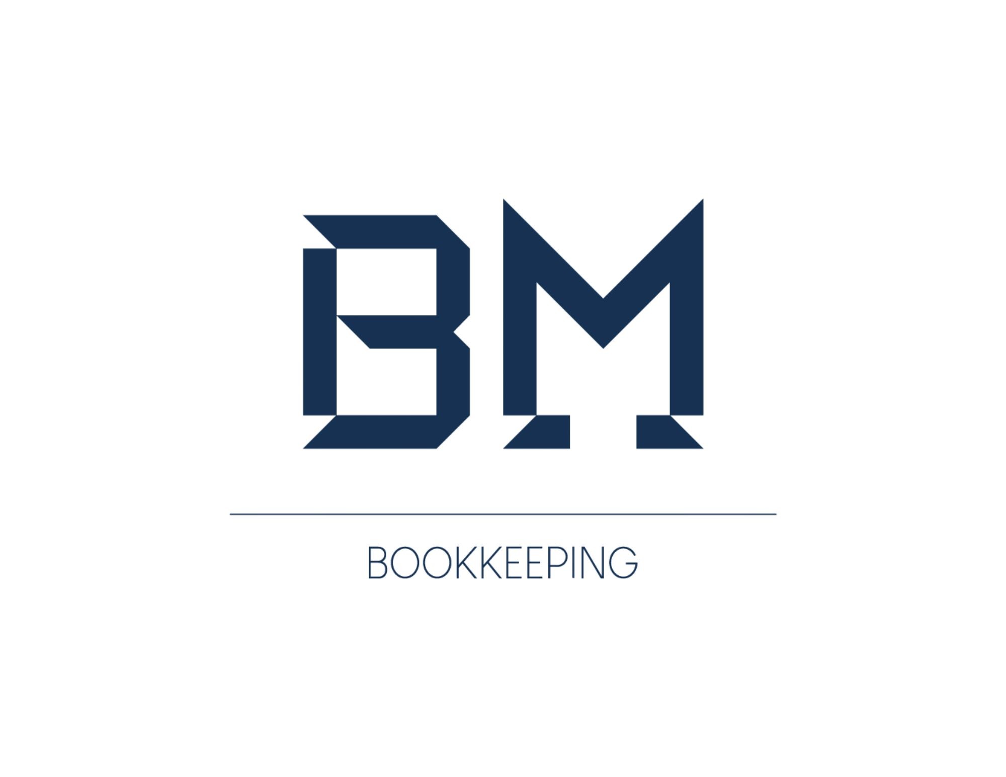 BM Bookkeeping company logo representing professional bookkeeping services.