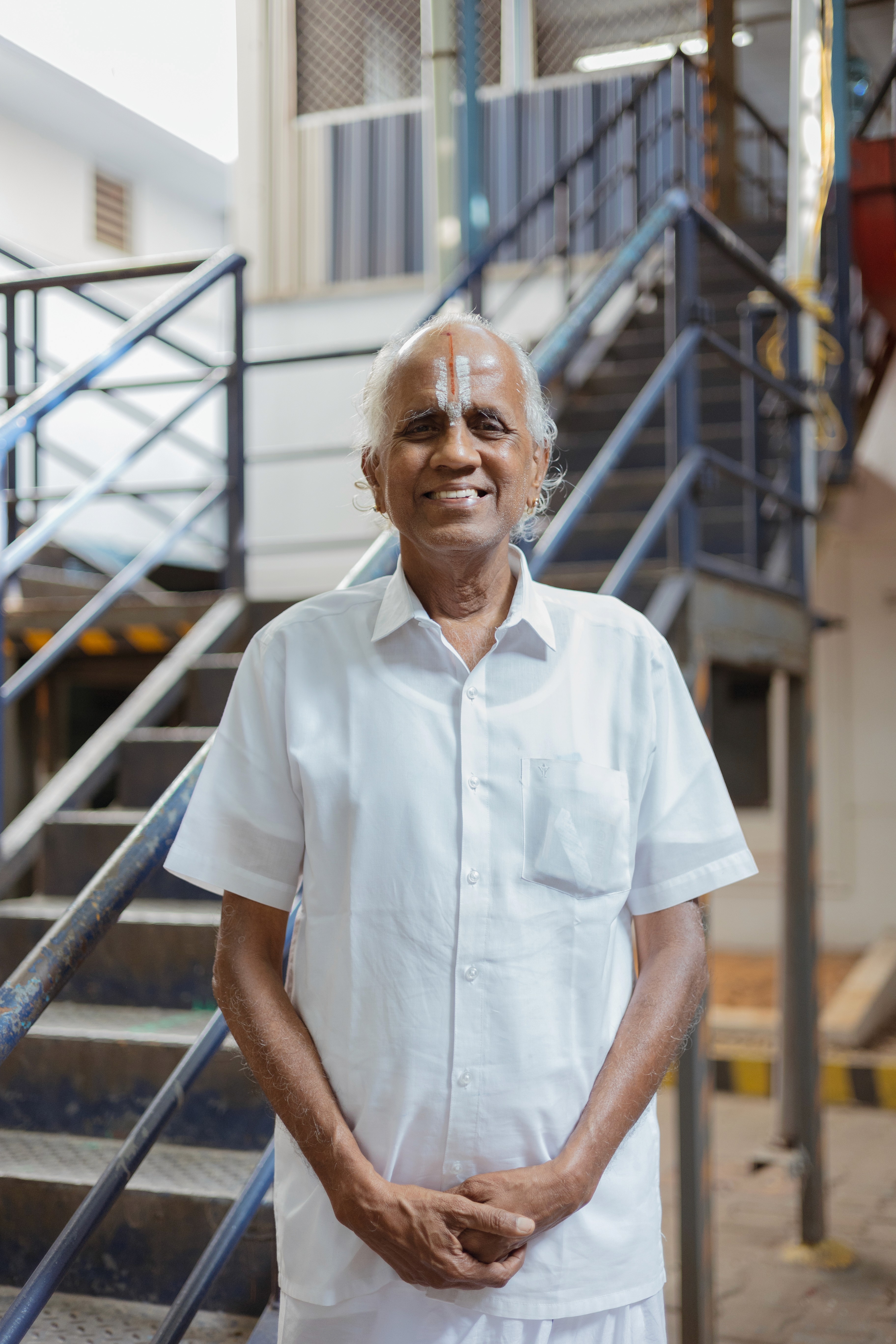 Portrait of Sridhar, Production Director at Padmash