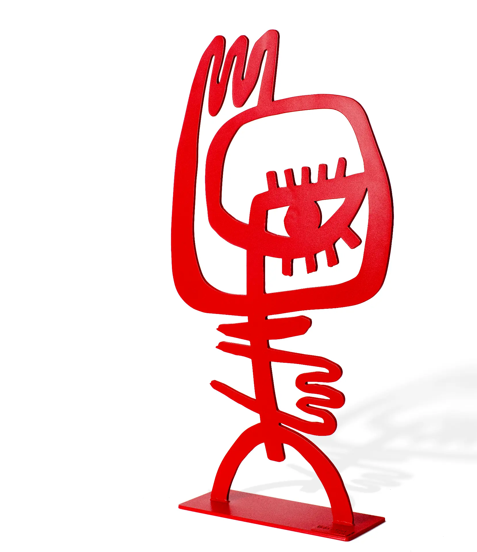 Dancer, c.2018,
powder coated steel
Size: (71cm x 92cm) Edition of 8