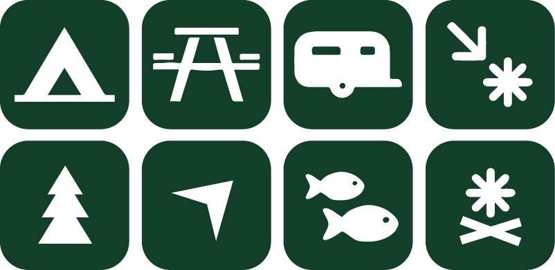 camping icons