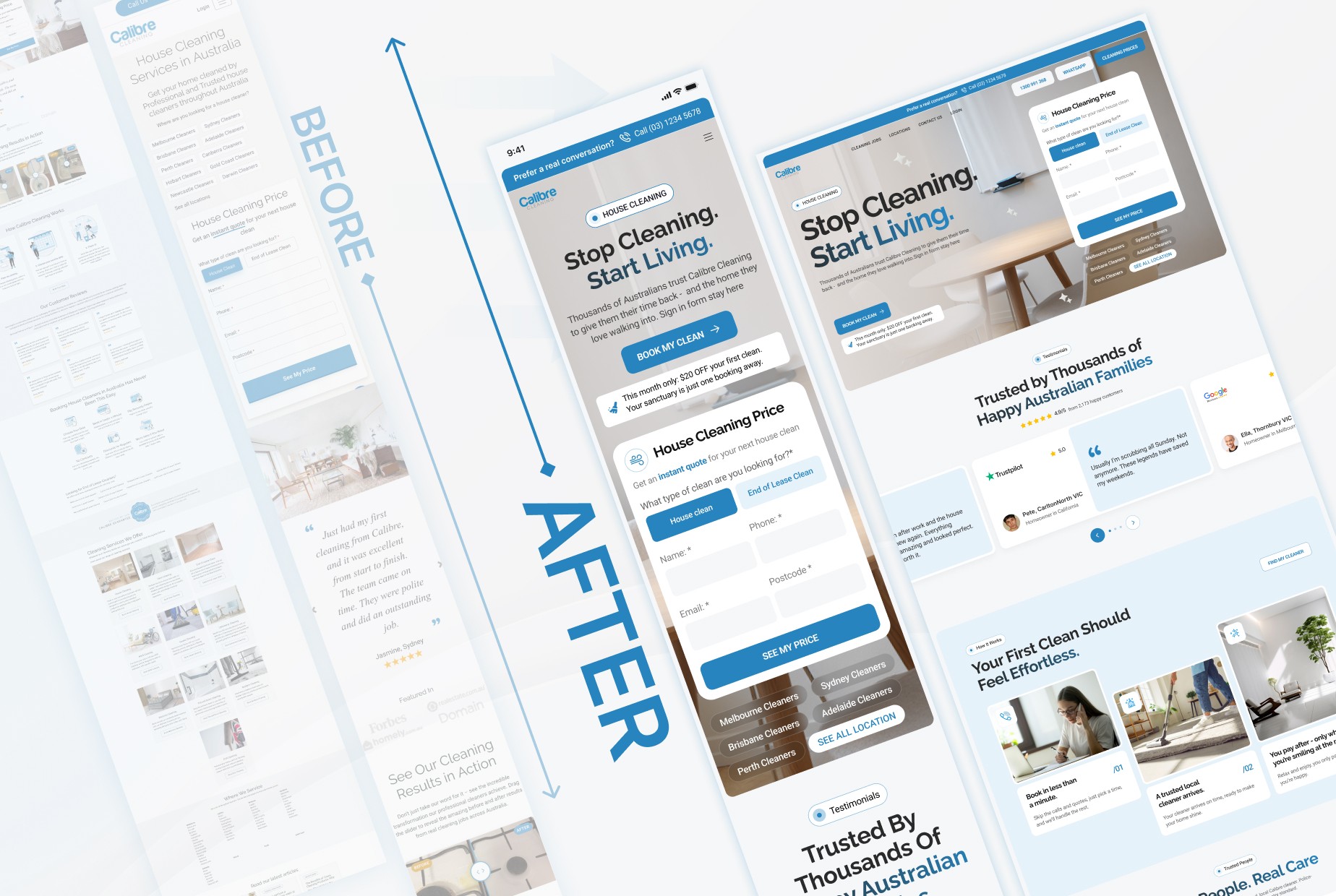 Booking flow optimisation reducing mid-form abandonment