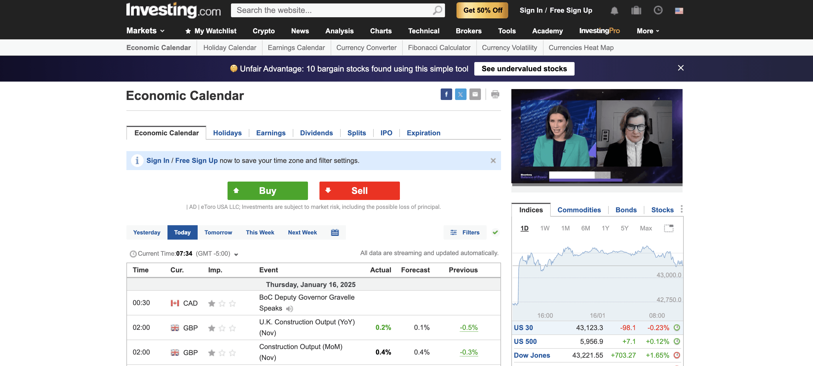 Investing.com - Forex Trading Tools