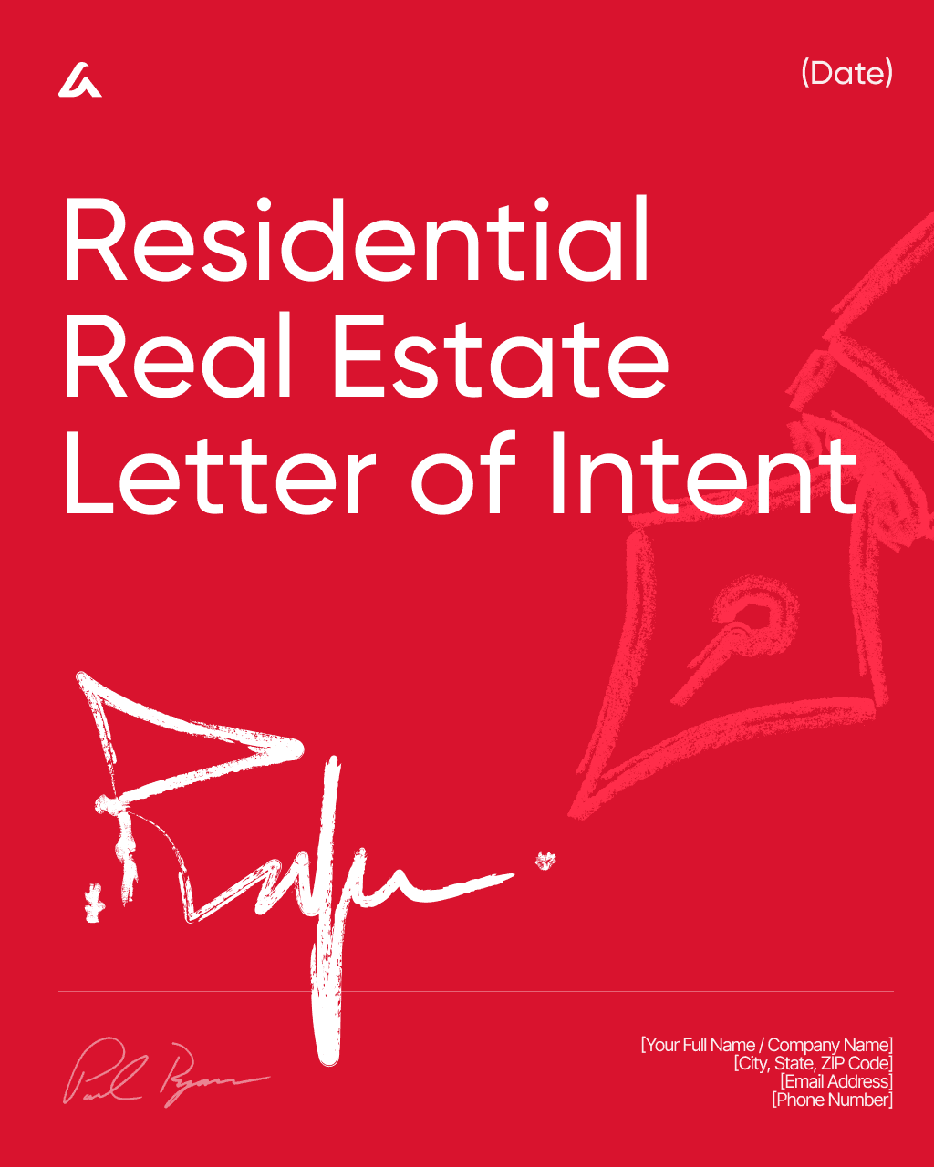 Residential Real Estate Letter of Intent