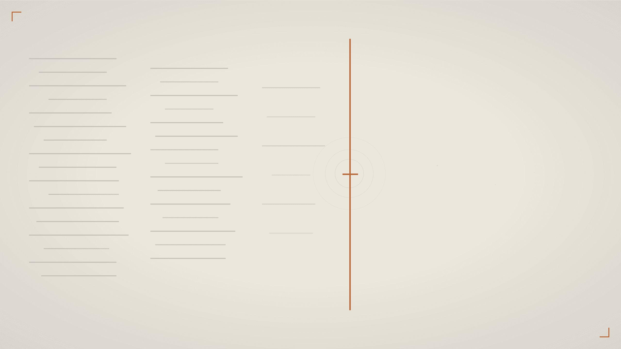 Abstract brutalist inline graphic for Raised Media Co pricing article showing dense horizontal lines representing conversation noise on the left interrupted by a bold vertical orange impact line with ripple rings and empty silence on the right