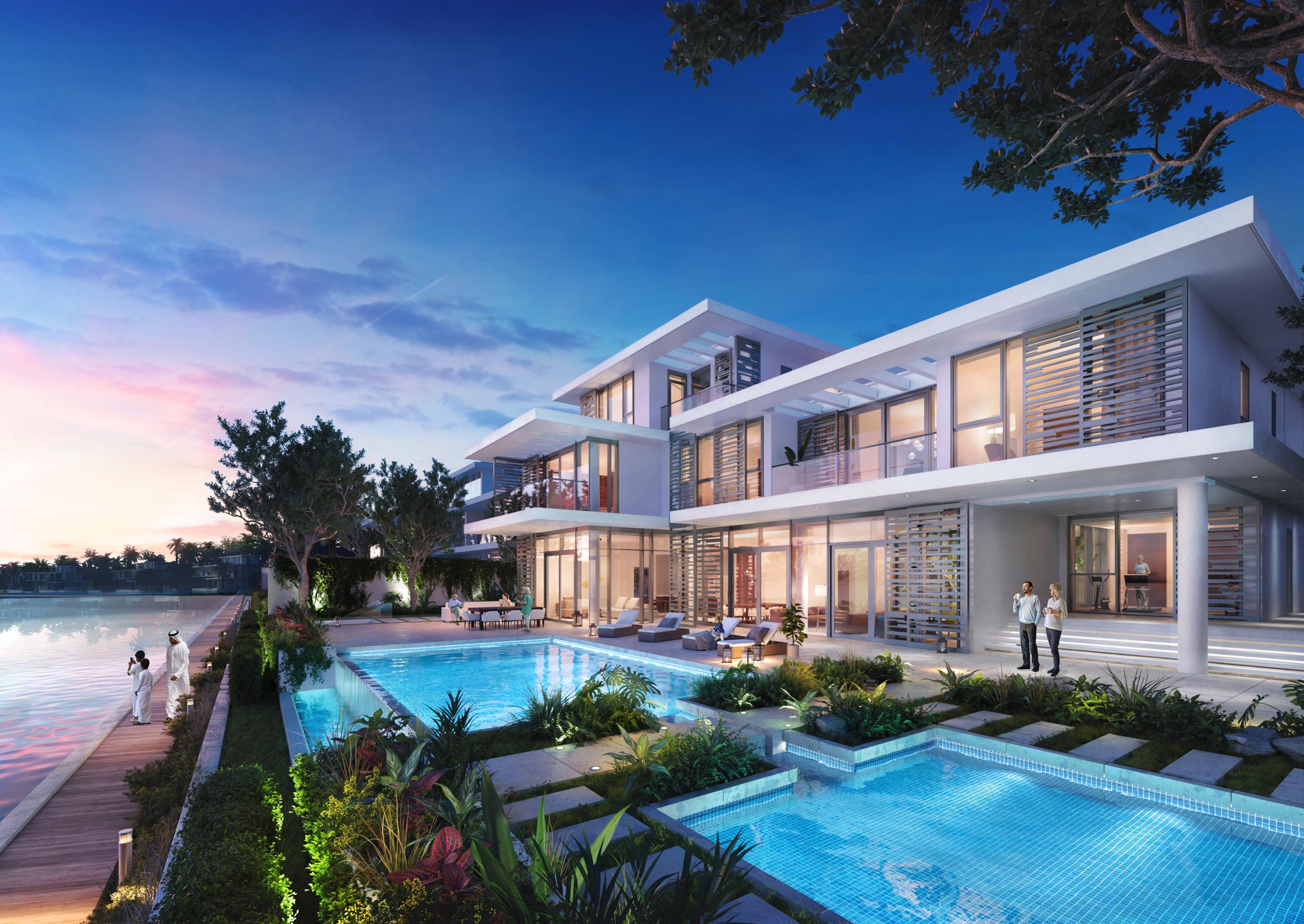 Tilal Al Ghaf Villa with Swimming Pool