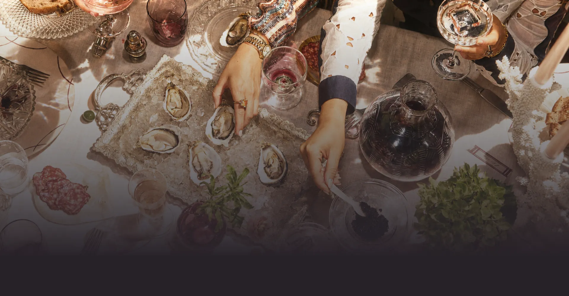Mesa de jantar elegante