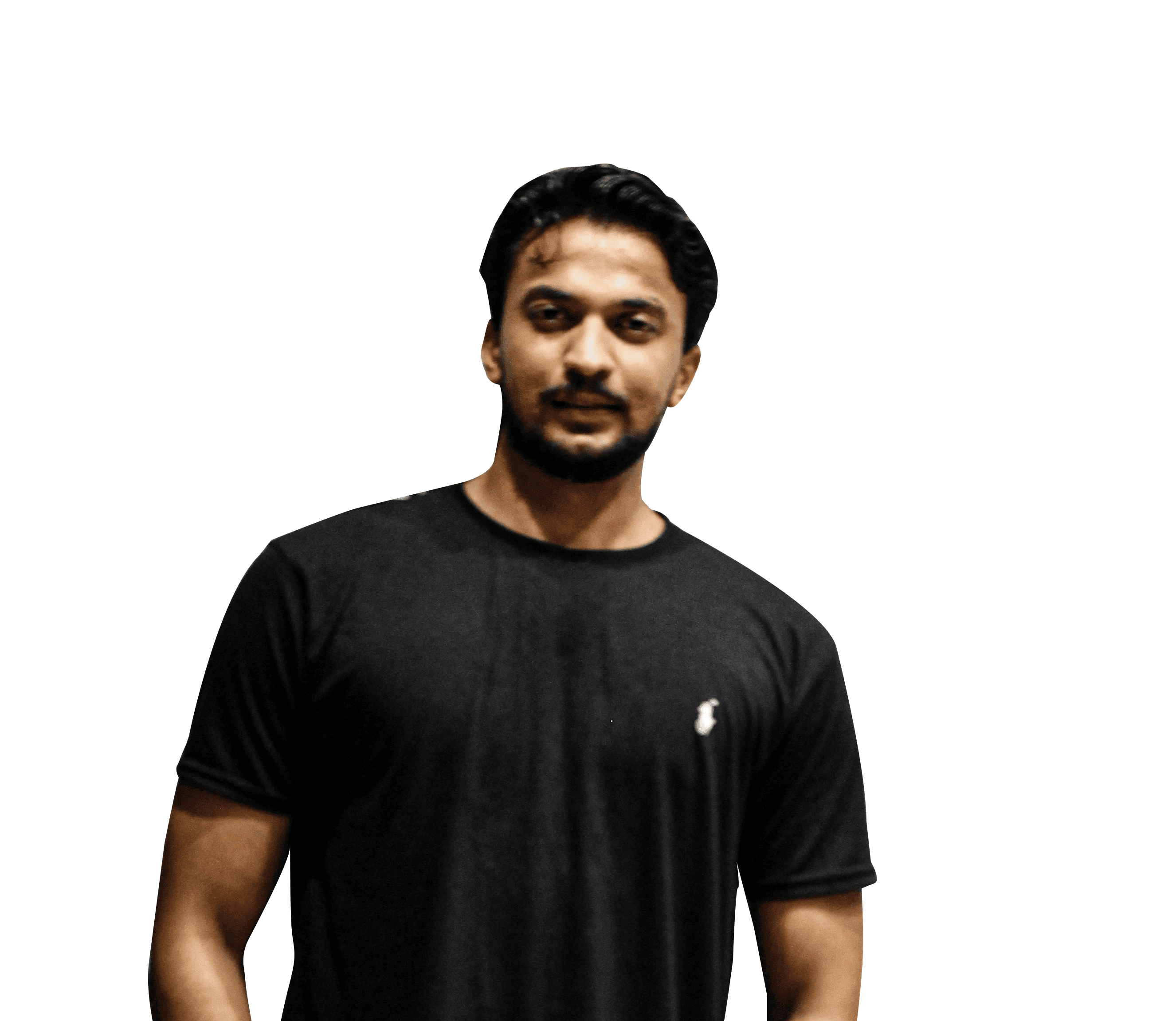 a man standing with his hands in his pockets