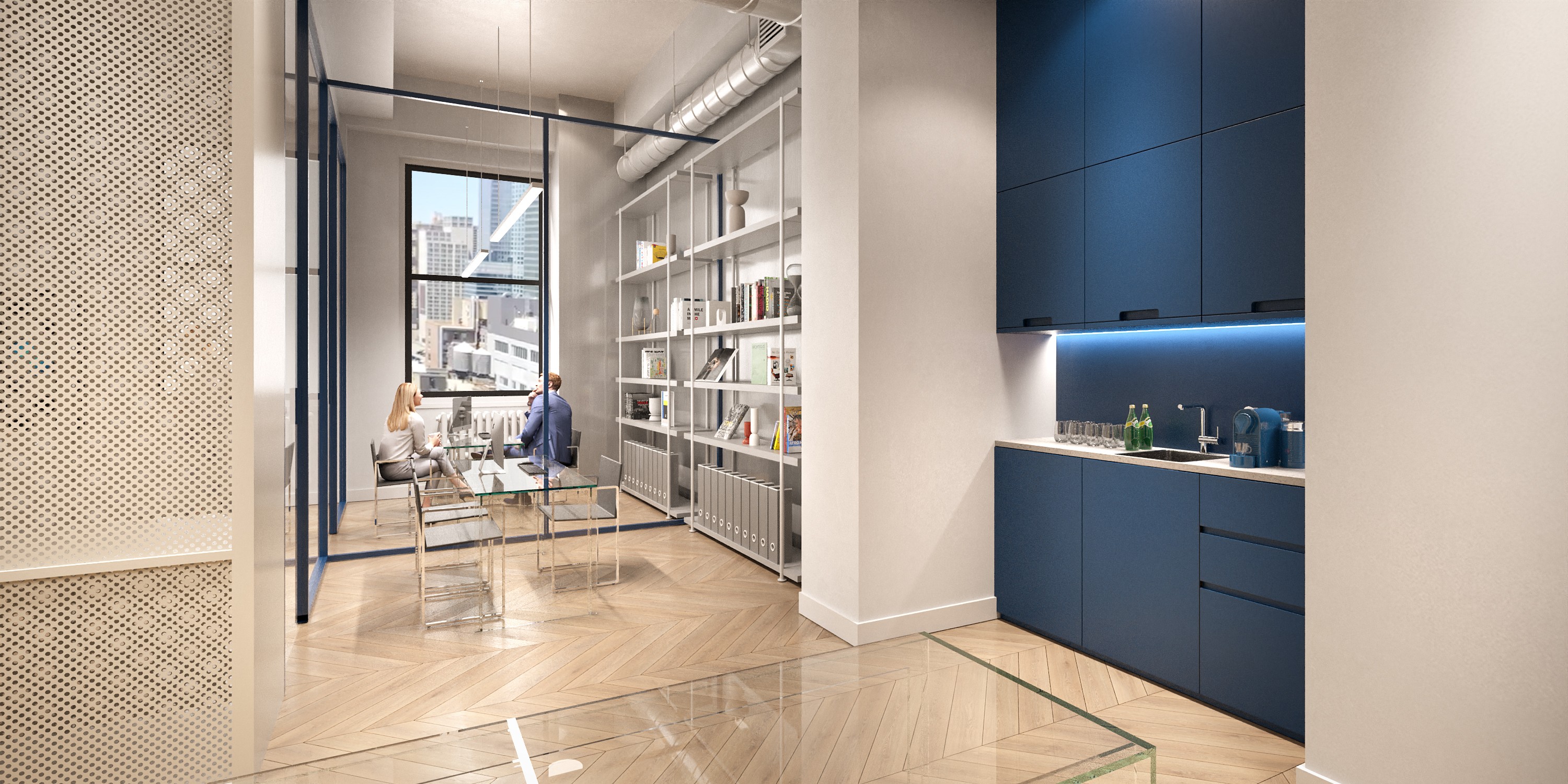 Interior design kitchen office New York 