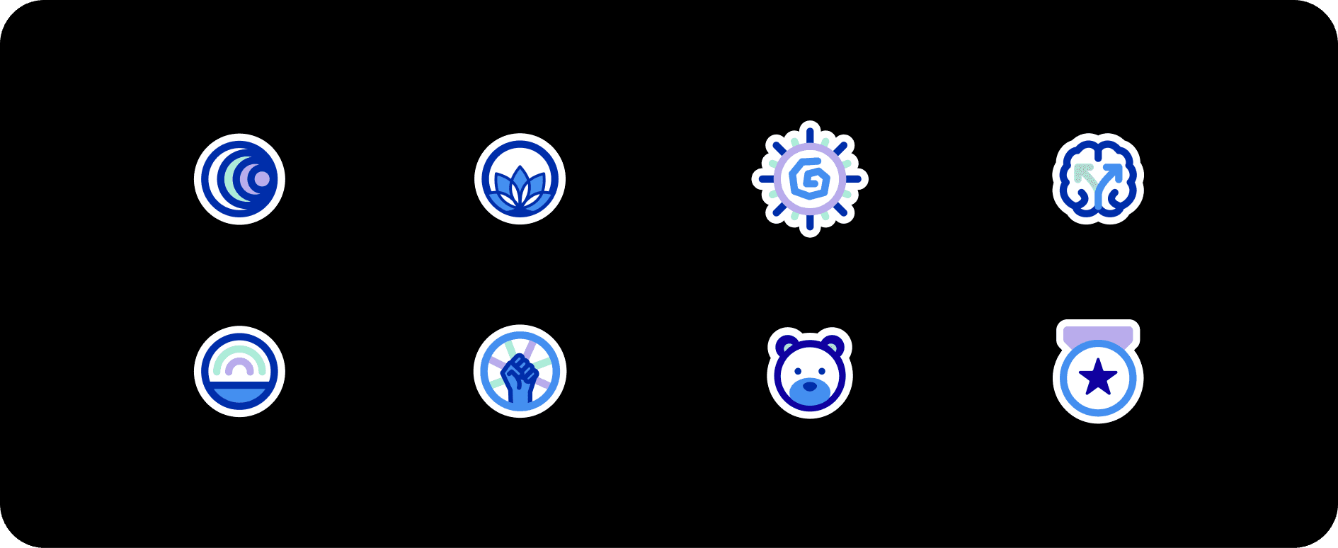 Slack Emoji versions of each ERG logo
