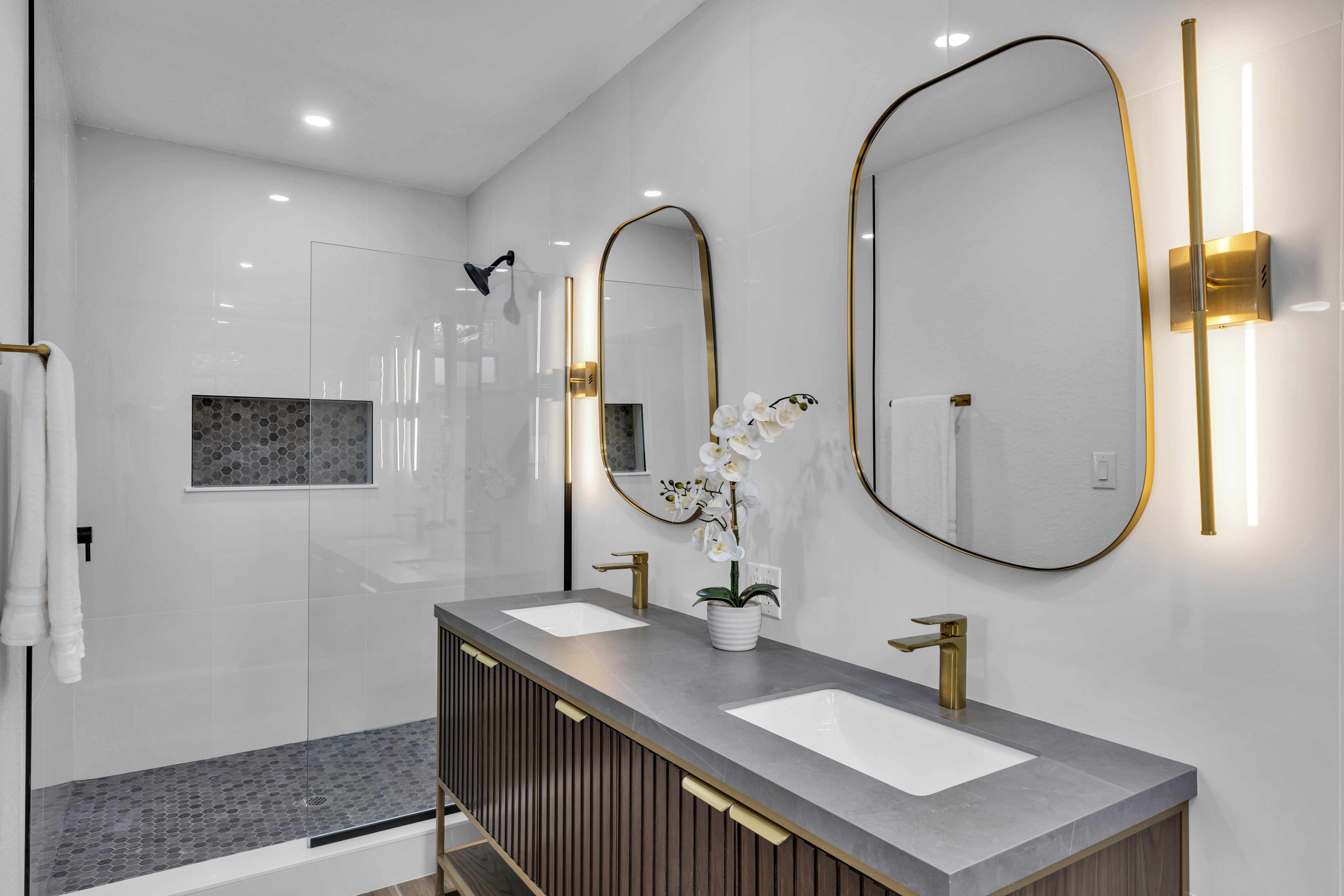 flame bathroom after