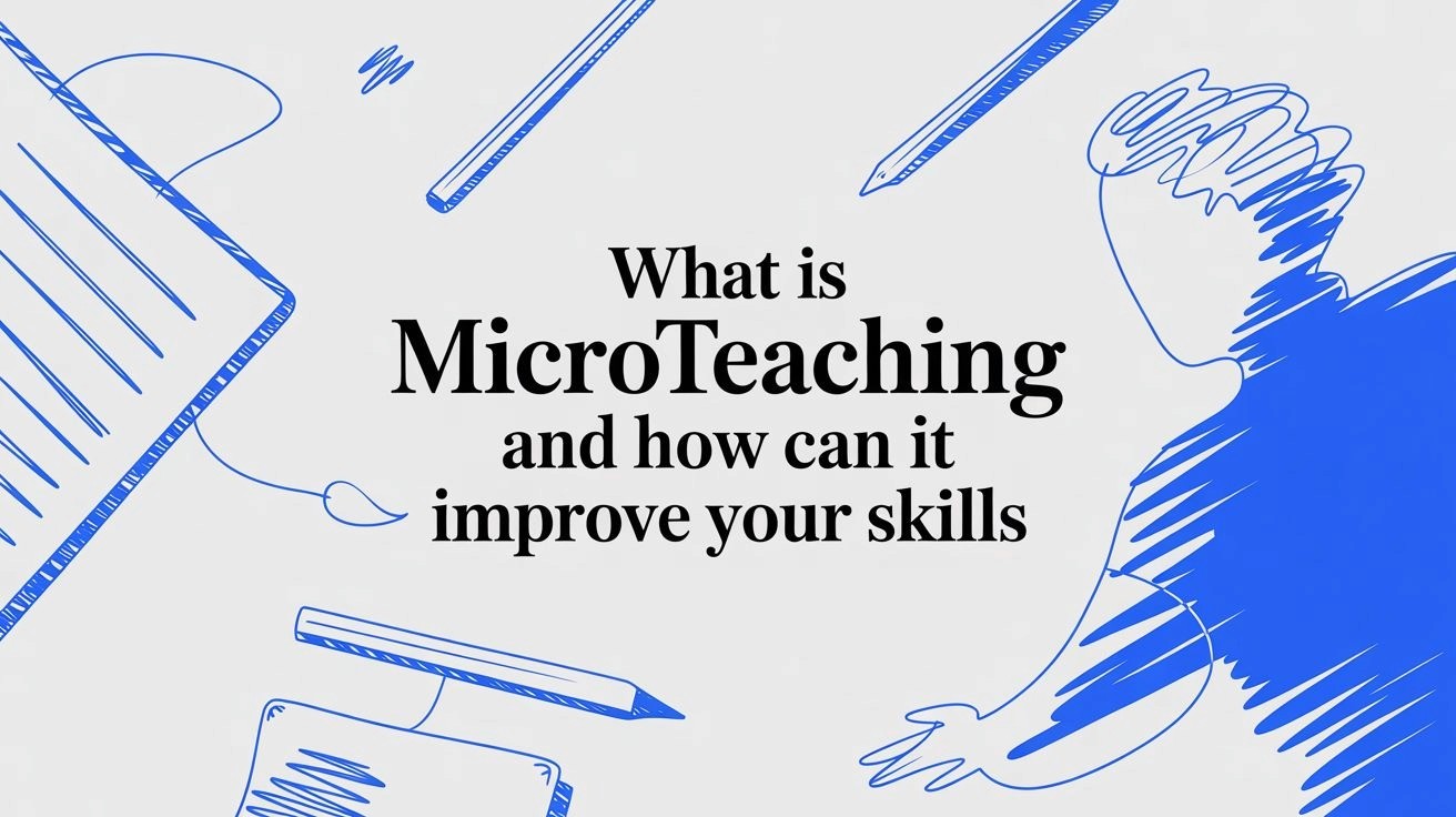 what is microteaching