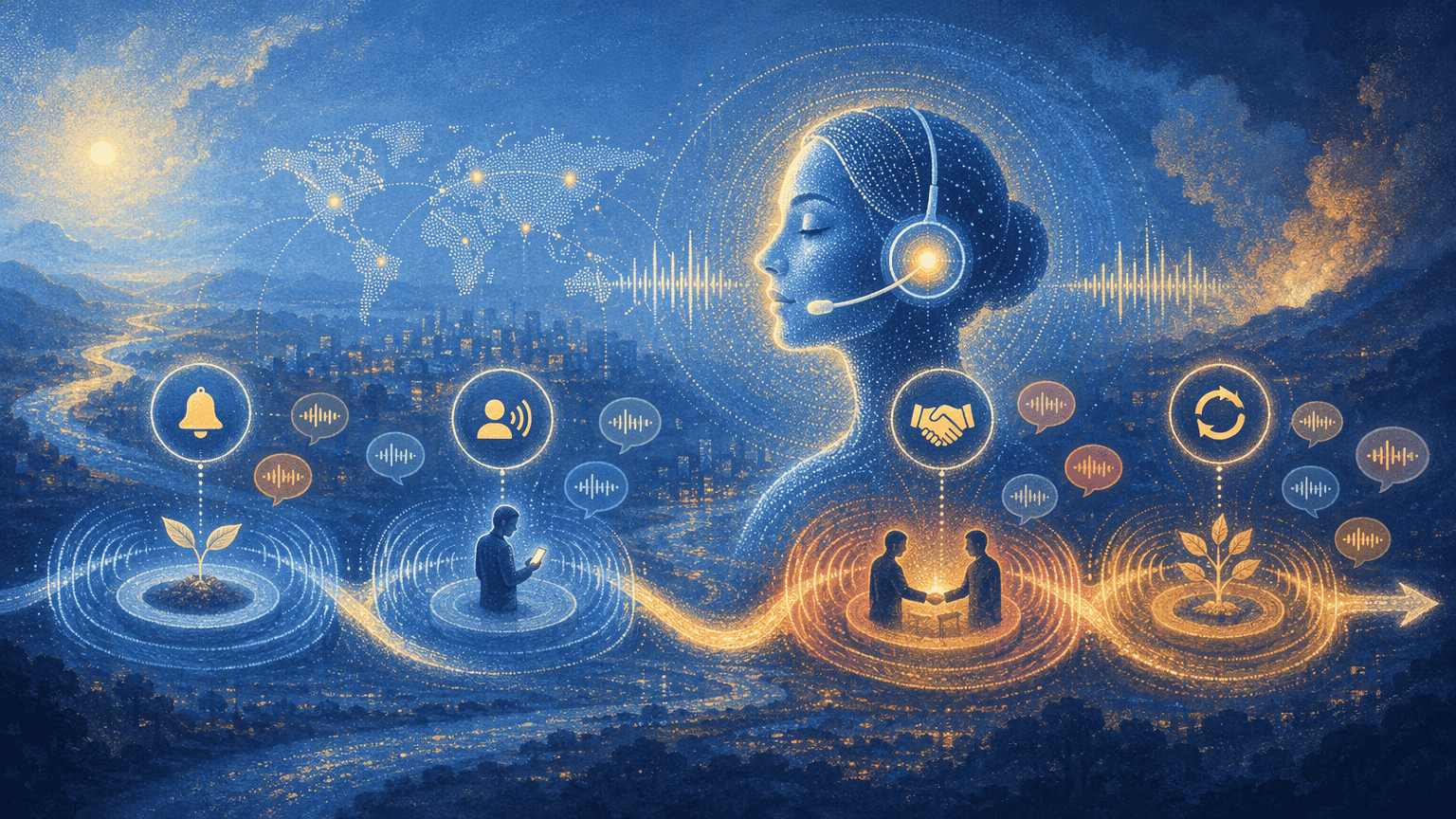 Illustration for 4. Skit.ai: Multilingual AI Agents for the Accounts Receivable Lifecycle