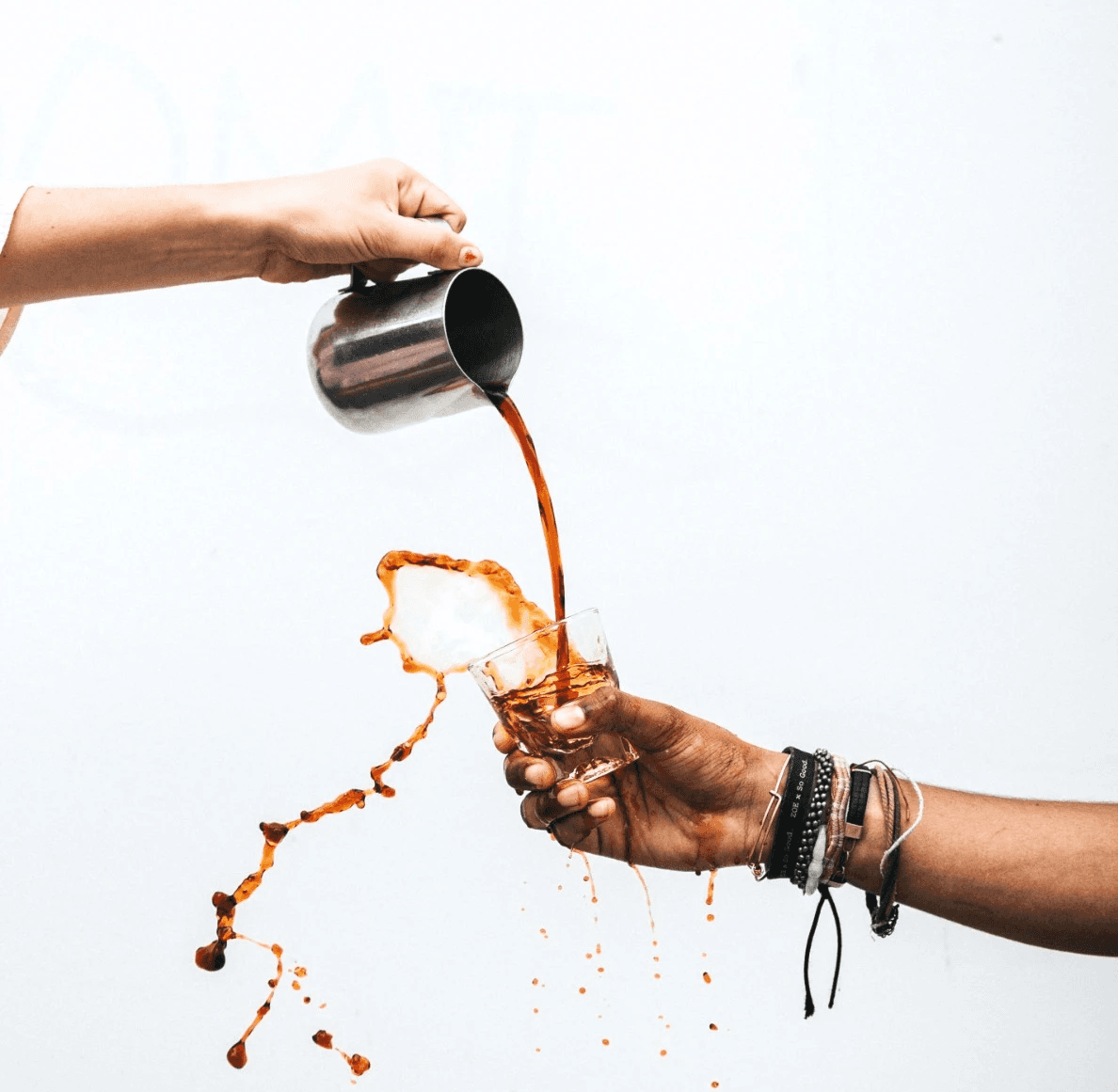 coffee pour