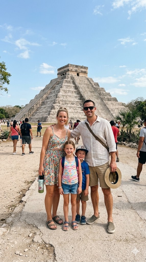 woman in white and red dress standing on green grass field during daytime