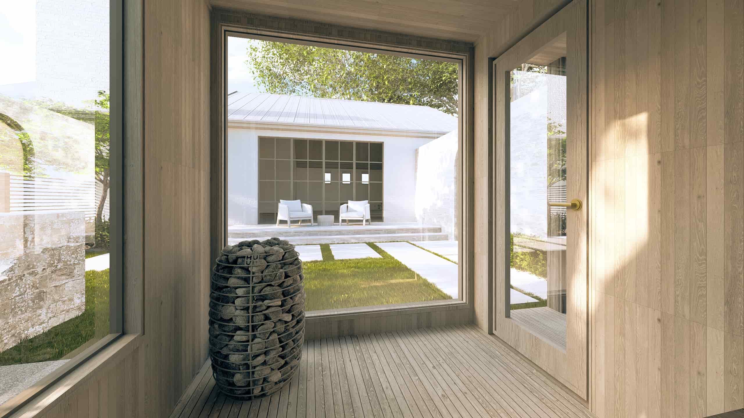 Luxury Outdoor Sauna