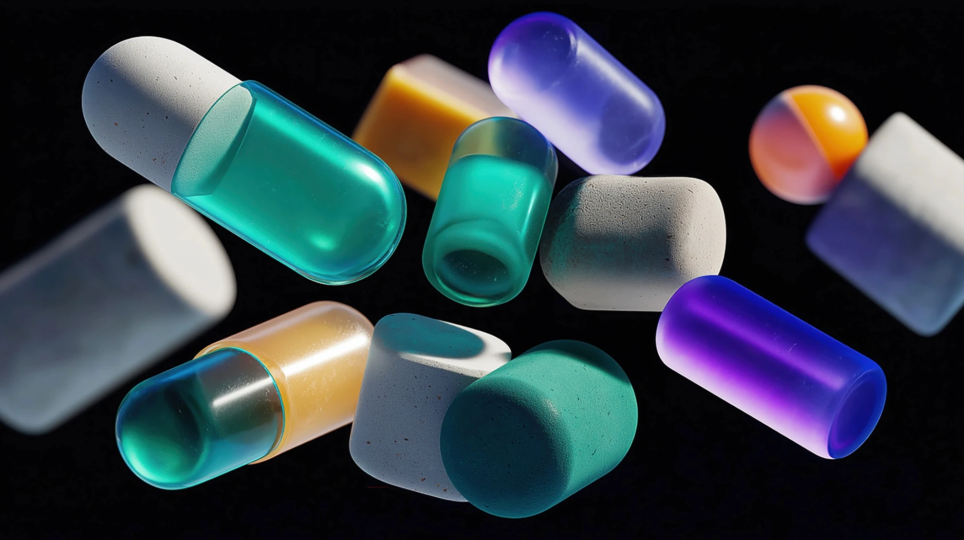 3D modelovanje i fotorealistični render metalnih proizvoda.oblici