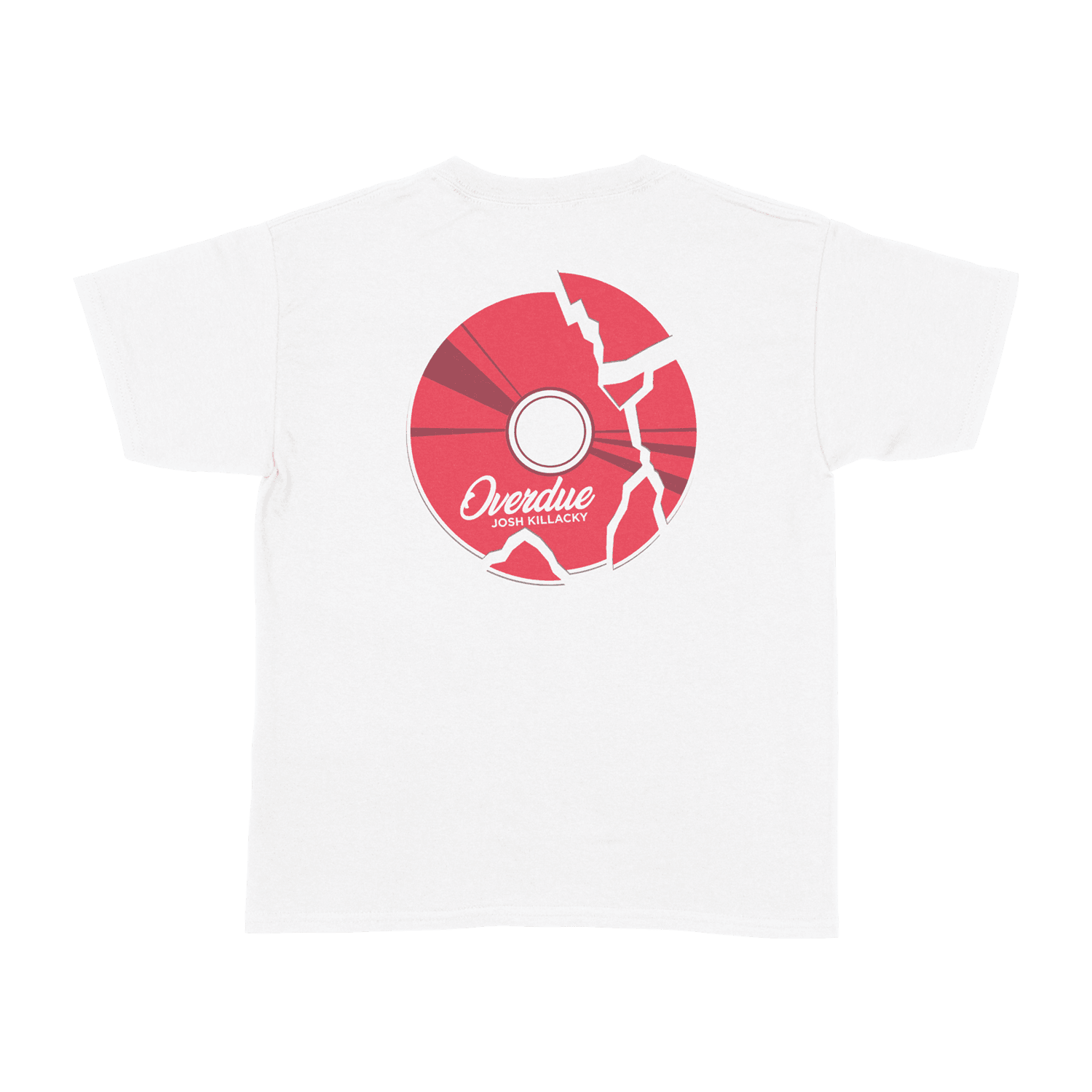 White Josh Killacky tee - back