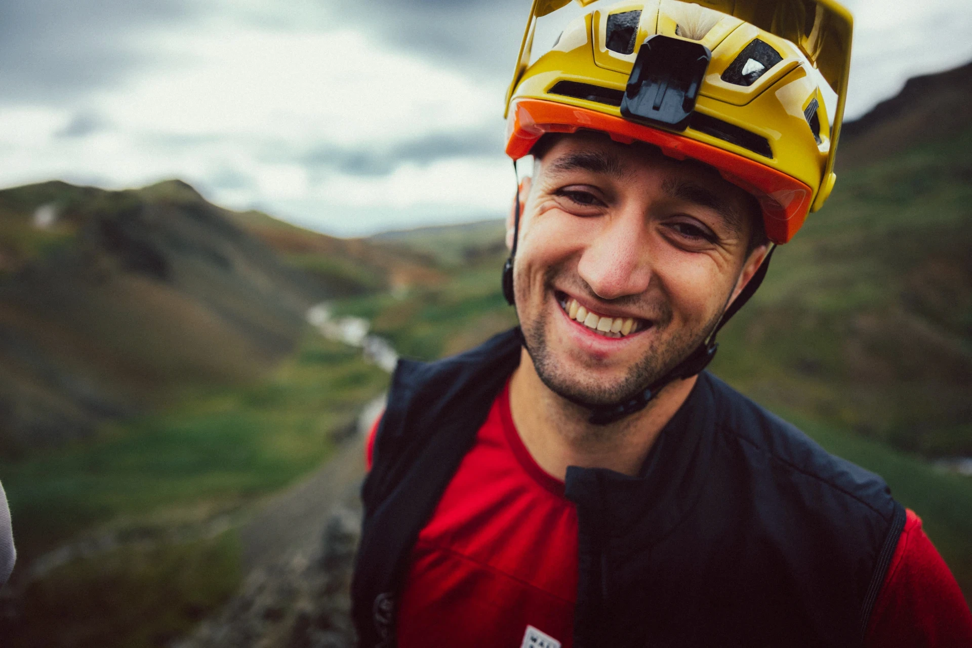 Korbi Engstler photo in iceland on a media job