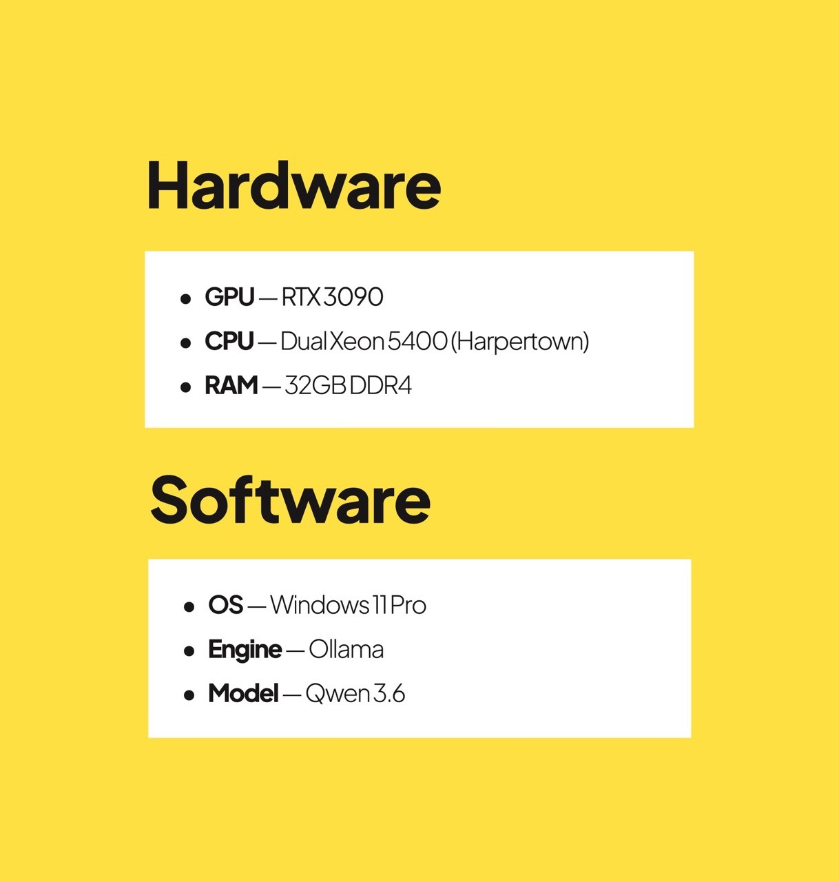 New workflow with tech-stack