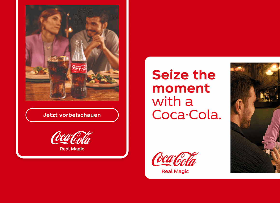 CocaCola HTML5/DOOH Ads