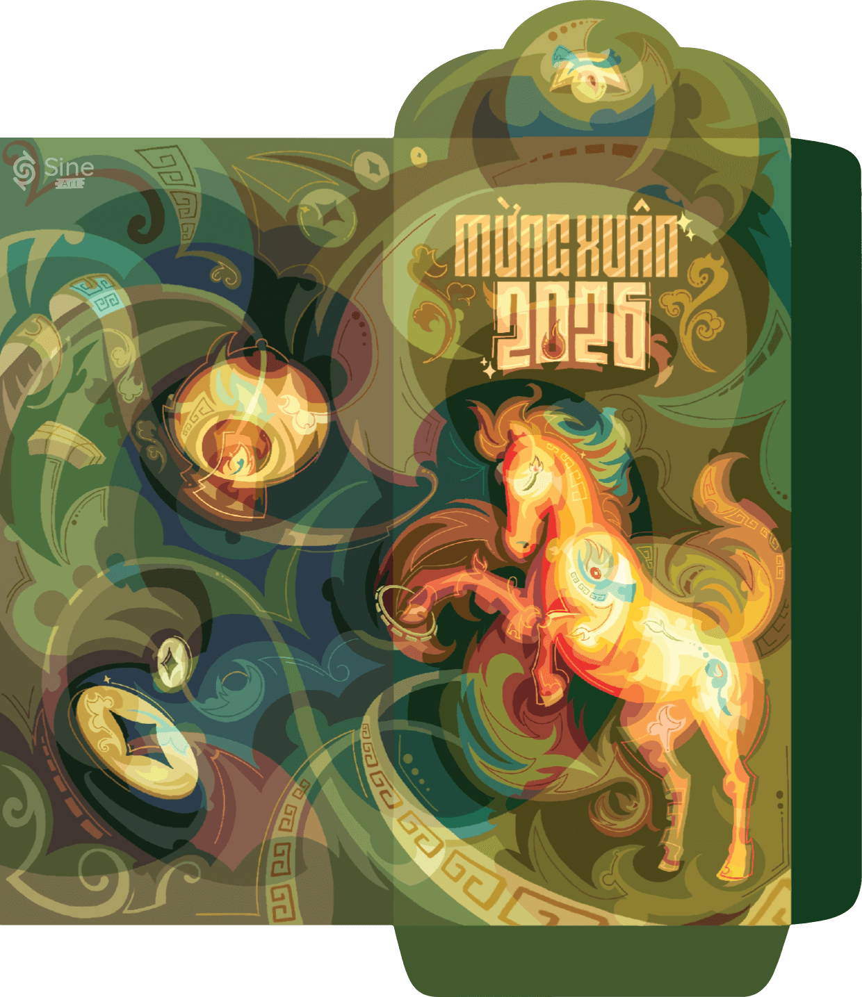 giải đề trang trí màu