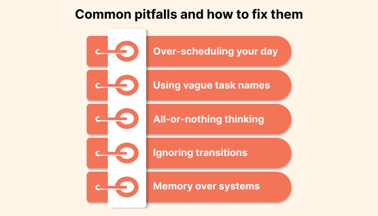 Common pitfalls and how to fix them