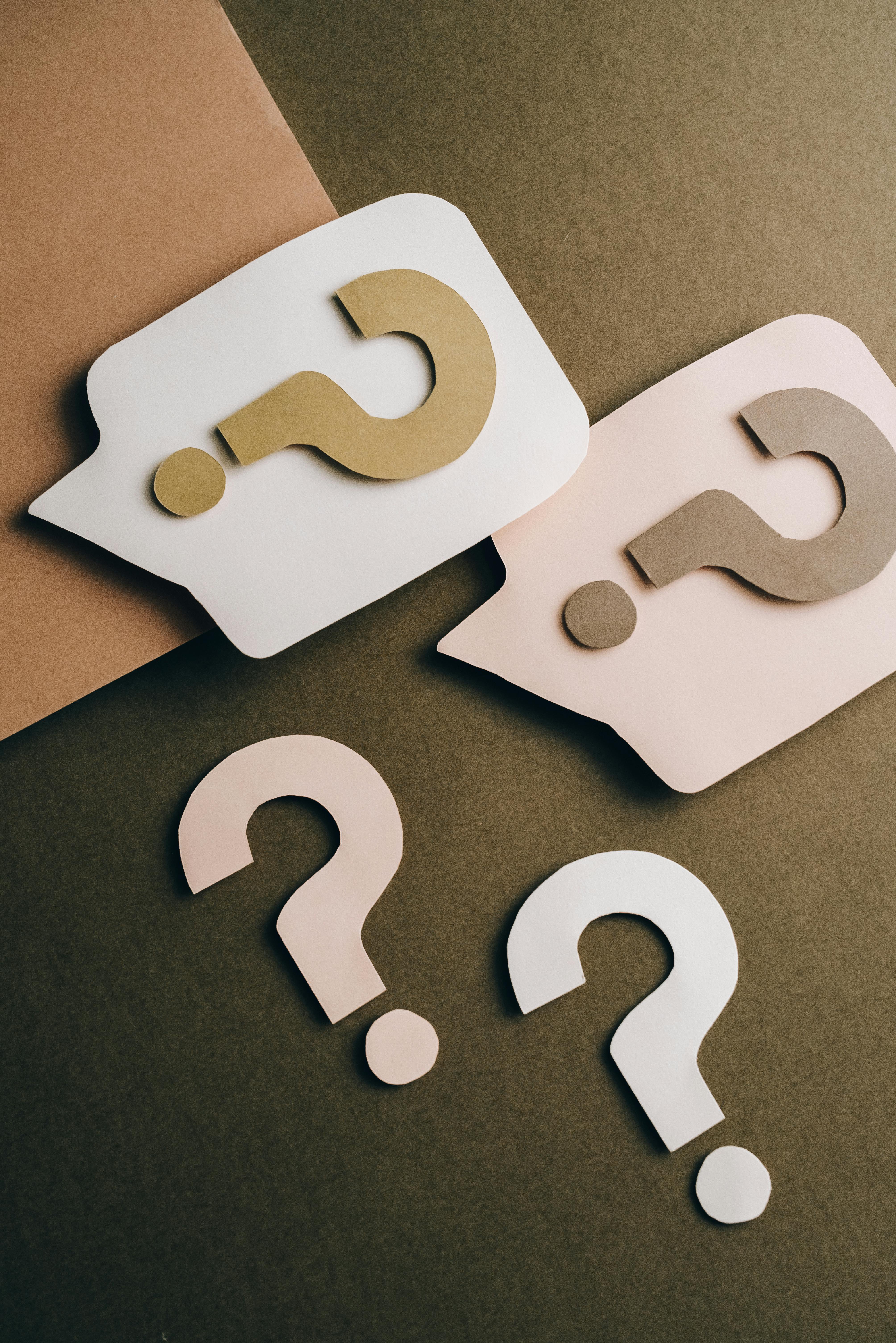 a picture representing questions marks