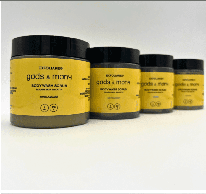 Exfoliation Complete Bundle — men's skincare bundle by Gods and Mony