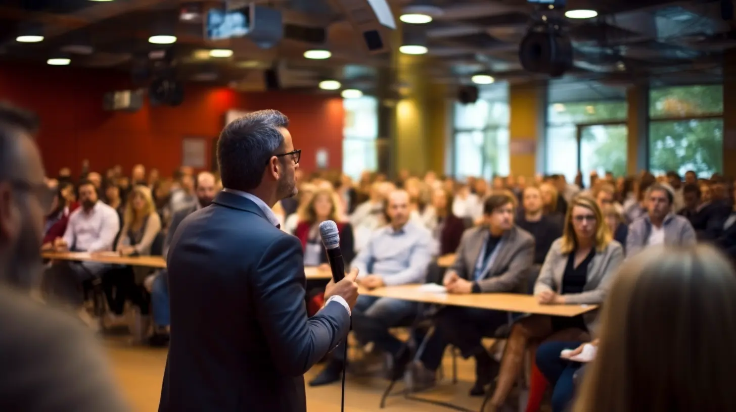 Speaker at Confrence