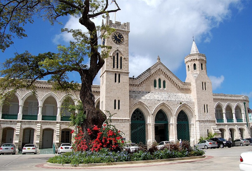 An old building with a clock tower
