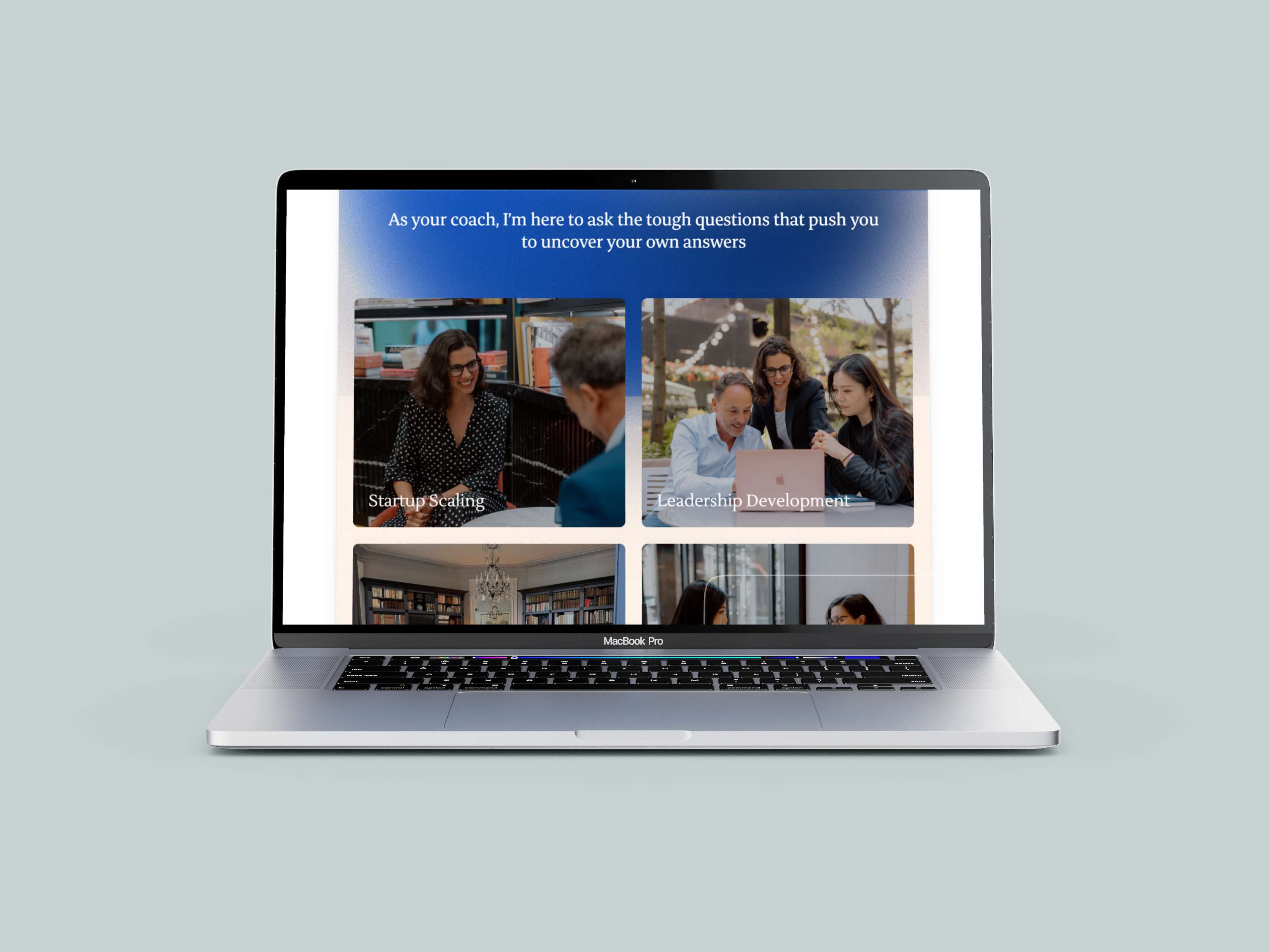 Coaching Website Design for Ancolie