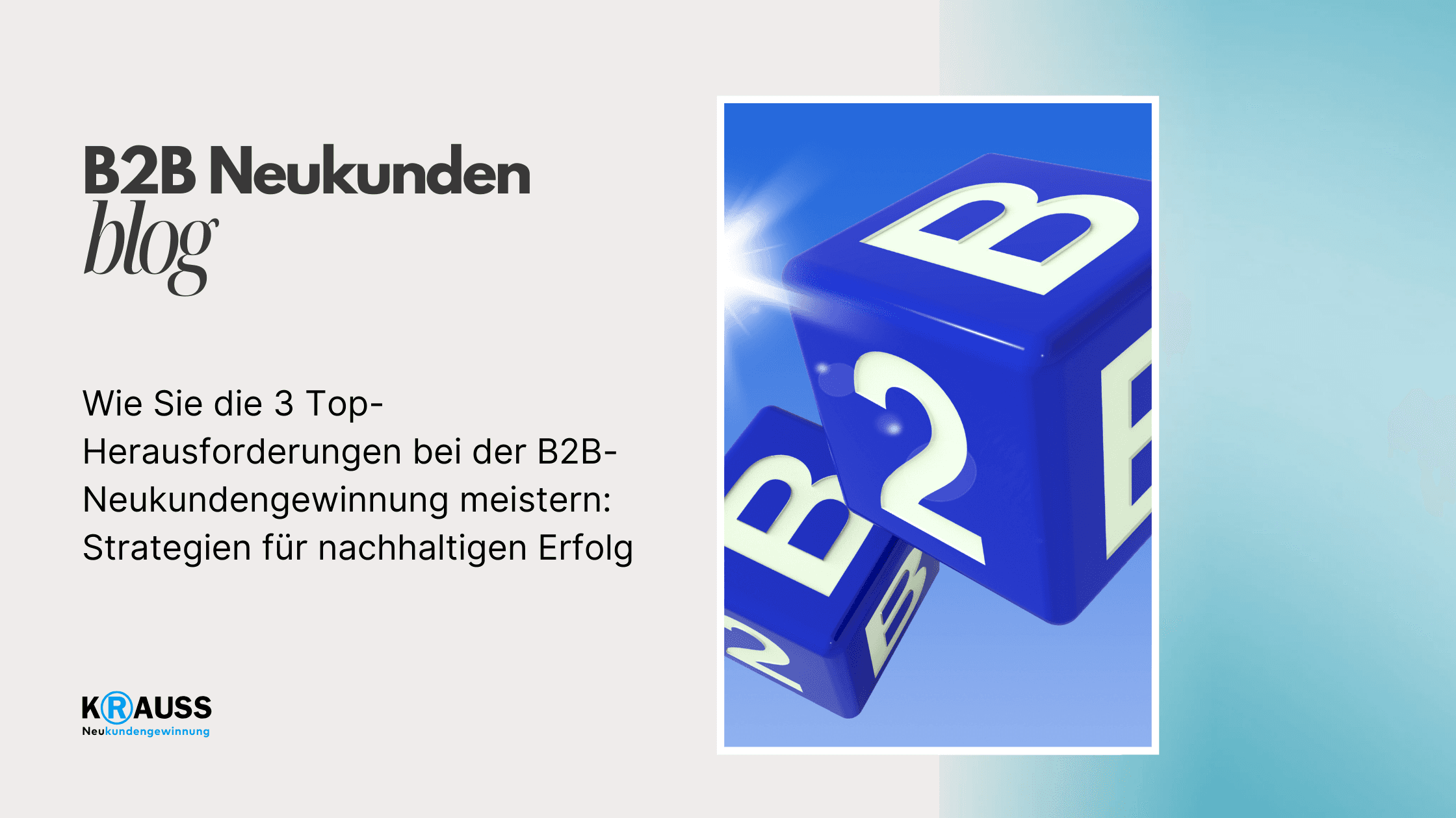 Wie Sie die 3 Top-Herausforderungen bei der B2B-Neukundengewinnung meistern: Strategien für nachhaltigen Erfolg