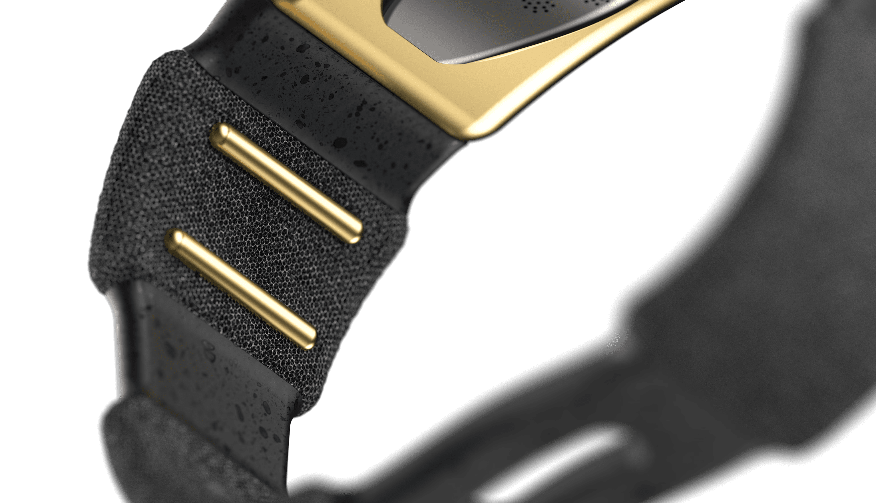 Black and white photo of man posing on camera